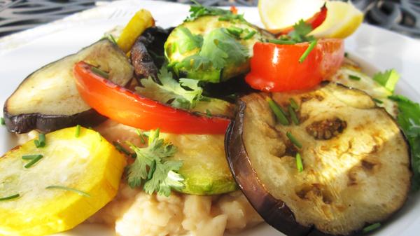 19. Grilled Mediterranean Veg with Bean Mash If you are over with pasta and rice vegan meals, bean mashed with grilled vegetable dish is the right one for you.