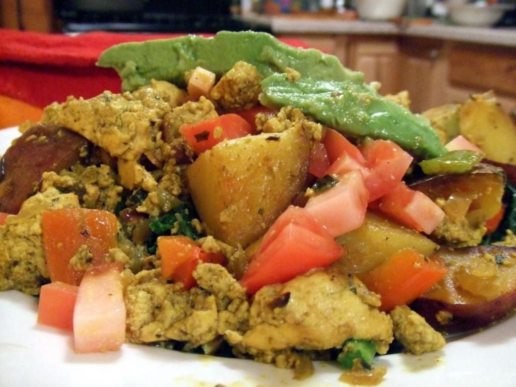 3. Southwestern Tofu Scramble with Greens Are you a certified tofu lover? If yes, then this recipe fits you perfectly!