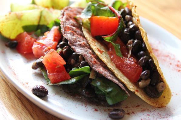 4. Vegan Black Bean Tacos Did you know that the taste of the tacos can still be surprisingly palatable even without meat?