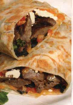 Wrap it up! Wheat Tortilla All wrapped up in a flour tortilla.