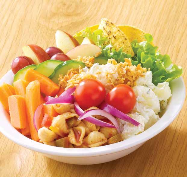 Salad Bowl DRESSED SALADS - FRESHLY PREPARED WITH THE FRESHEST & TASTIEST INGREDIENTS Simply Salad...7.