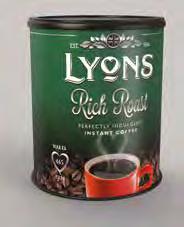 49 68148 Lyons Rich Roast Coffee Granules 90399 Bisto Gluten Free Gravy Granules 1 x 750g 1 x 1.