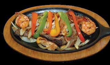 95 Our fall off the bone pork rib fajitas cooked in our own citrus marinade and spices. Grilled with tomatoes, bell peppers, and onions. Served with guacamole and beans. Twins Burrito $ 11.