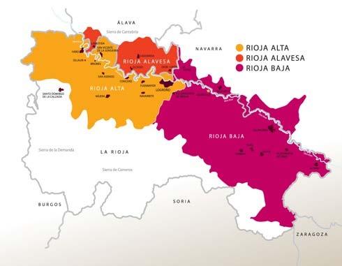 LOCATION AND EMPLACEMENT Rioja Alta is located in the extreme northwest of Rioja Alta, on the right side of the
