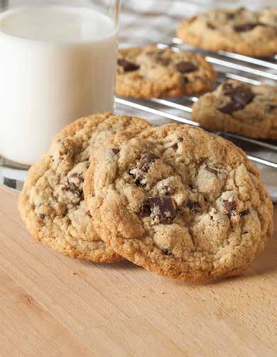 These chocolate chunk cookies are filled with rich and delicious chunks of melted chocolate-y goodness. Zero trans fat. 17 oz.