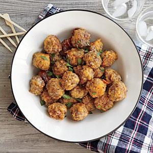 Recipe #29: Cheesy Sausage Balls Source: http://www.myrecipes.