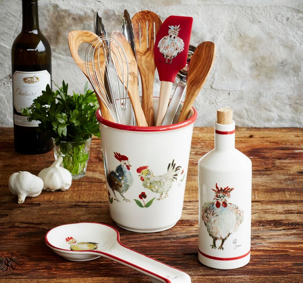 CHICKEN SPATULA A perfect gift for any cook decorated with Jacques