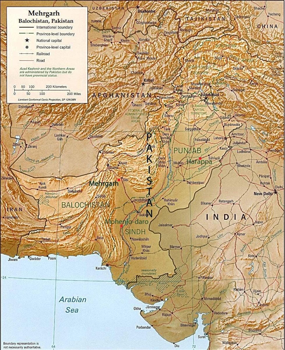 Geography and time-frame In 1856, British colonial officials in India were busy monitoring the construction of a railway connecting the cities of Lahore and Karachi in modernday Pakistan along the