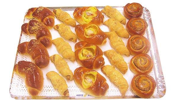 Pastries Mini croissant with nut filling Mini croissant with almond filling Mini stalk with apricot