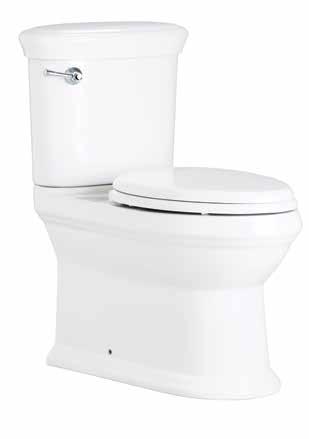 (White) - Pedestal MIRBR350ABS (Biscuit) - Pedestal Overall Size: 24 1/8" x 24 1/4" Overall Height: 34" 8" widespread faucet holes MIRBR358A requires MIRBR350A TRIP LEVERS