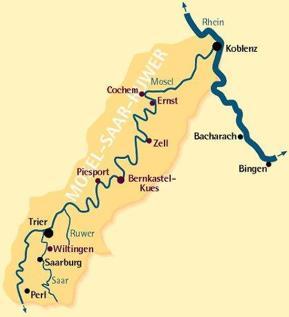 Mosel-Saar-Ruwer until August 1, 2007 Saar = 150 miles Ruwer = 30 miles both valleys are