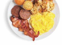 breakfast breakfast buffets Breakfast buffets include disposable table service Continental Breakfast (per guest) Assorted bagels and pastries, fresh fruit, orange juice or coffee Hometown Favorite