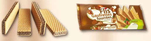 24 x 100g (168 crt/pal) Wafers with cream