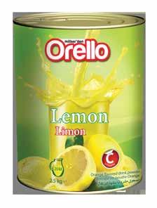 ) Lemon (For 10 lt) / Citron (Pour 10 lt.