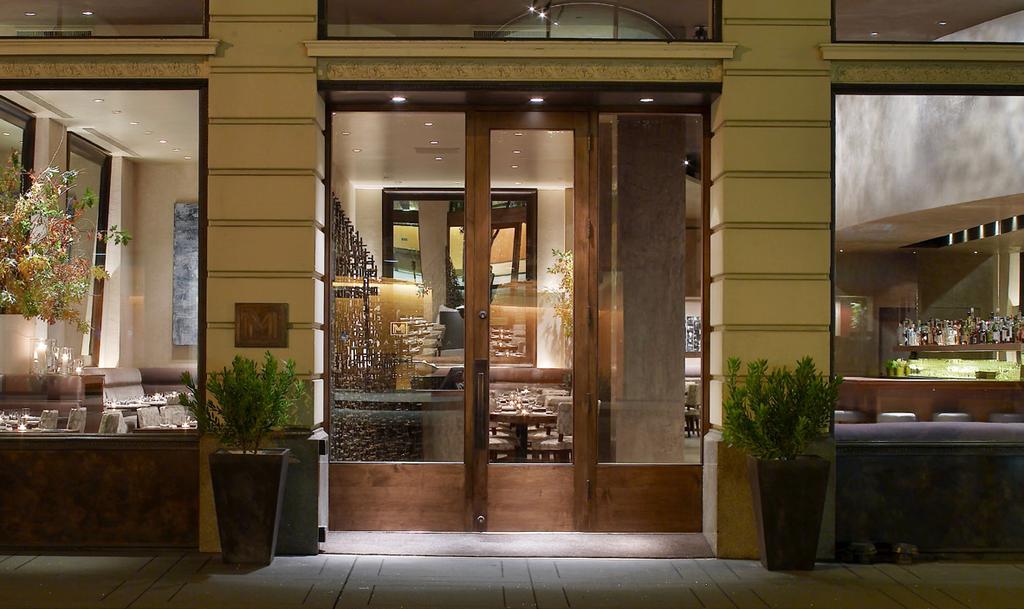 SAN FRANCISCO MICHAEL MINA SAN FRANCISCO The crown jewel of the Mina Group features contemporary American cuisine with Japanese sensibilities and French