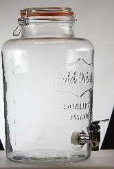 The drink is toted in an old-fashioned glass jar,