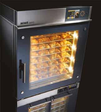 CONVECTION OVEN 90MIWE Aero e+ The MIWE Aero has been developed from the Aeromat Convection oven, and is based on a tried and tested design.