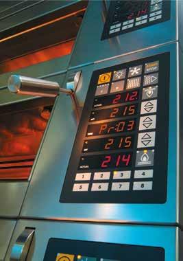 Each separate chamber can bake different products simultaneously, and can be programmed with different programs