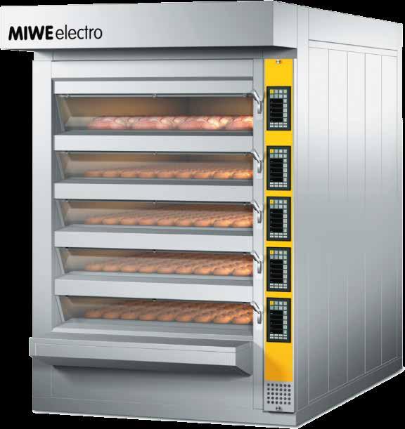The unit is supplied with the MIWE FP control system.