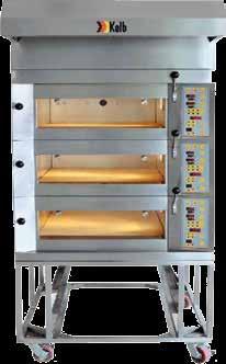 BAKING TECHNOLOGY Kolb Deck Oven Laguna is among the best ovens on the market.