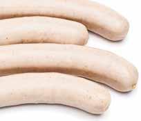 Traditional Bavarian Sausage with