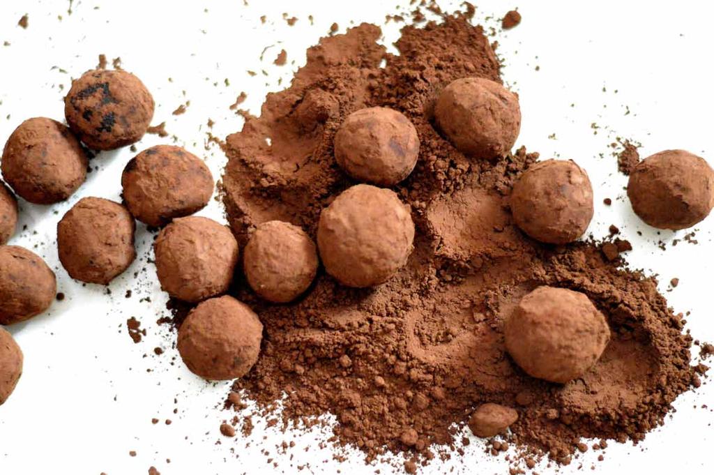 chocolate truffles - friends favorite 200gm of Semisweet or bittersweet chocolate (chopped) ½ cup of whipping cream 2 tablespoon of unsalted butter 1 tablespoon of brandy or rum (optional)