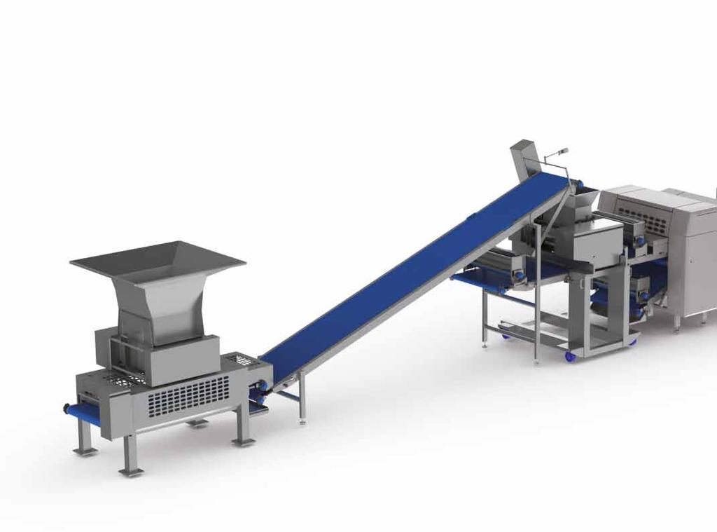 configurations Pizza Base line with or without proofing Rademaker s Pizza Base line is dedicated to the production of exactly those types of pizzas you want to produce.