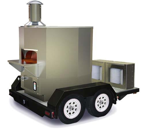 TRILR OVN MT. MS 5' Job Name Model Item# WS-MS-5-R-TR The Wood Stone Trailered oven is the perfect mobile stone hearth oven solution for catering and special events.