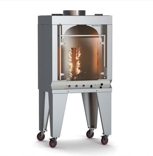 WHTOM S VRTIL ROTISSRI Job Name Model Item# WS-VR-10 The unique design of the Whatcom as Vertical Rotisserie (VR) allows different foods to be cooked at the same time, in the same rotisserie, without