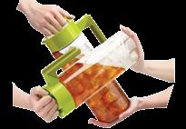 cooling freshly brewed tea in just seconds while retaining optimal flavor and nutrients, delivering the perfect