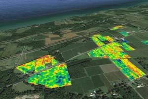 Source: American Fruit Grower Digital Mapping Could Help Growers Improve Vineyard Management Plans By: Ann-Marie Jeffries December 29, 2015 Concord vineyards along the shore of Lake Erie overlaid