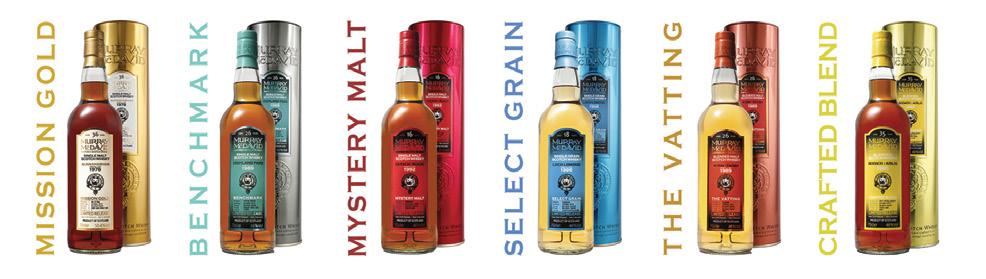 INTRODUCTION INSPIRED SCOTCH WHISKY Murray McDavid was established in 1996 and very quickly became a leading independent Scotch whisky bottler.