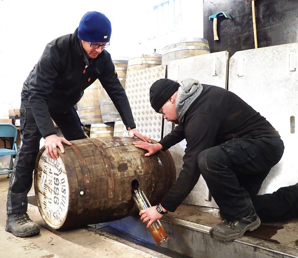 THE ART OF MATURATION AT COLEBURN DISTILLERY INSPIRED SCOTCH WHISKY Murray McDavid understands the importance of maturation in the making of whisky, and using our many years of experience is able to