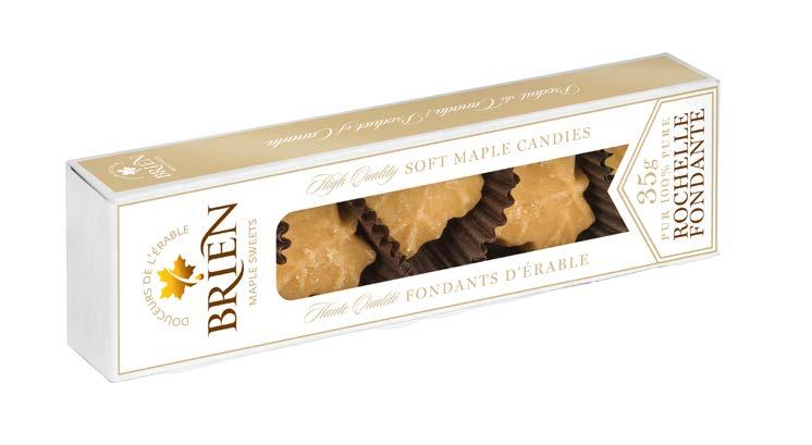 With a delicious creamy centre and a crunchy maple sugar coating, they make the perfect gift for a loved