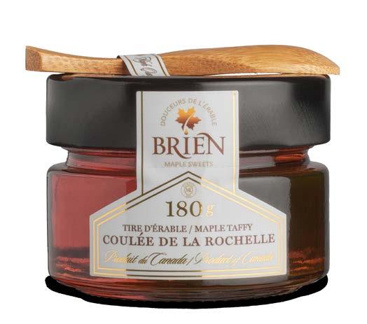 COULÉE DE LA ROCHELLE A DELECTABLE HEALTHY TREAT La Coulée de la Rochelle is a maple taffy like no other.