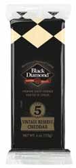 00 cs Black Diamond White Cheddar - 5 Year Bar 12/6 oz 07015320126 233965 9.00 cs Rondele Spreadable Cheese Sea Salt Cracked Pepper 6/6.