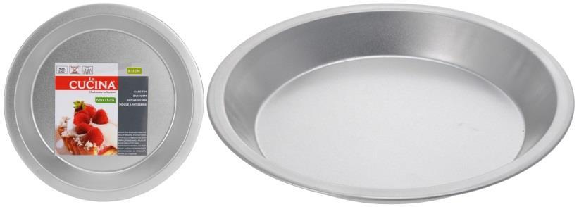 MOULE ROND - BAKING TIN, ROUND SHAPE, METAL TIN PLATED, THICKNESS 0.