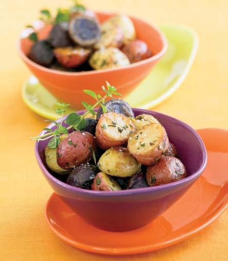 Roasted Specialty Potatoes With Herbs United States Potato Board Yield: 24 servings Real Appeal Did you know there are more than 400 types of potatoes?