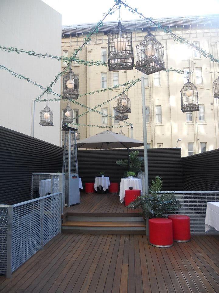 OUR SPACES BALCONY RESTAURANT The multi-award winning Balcony Restaurant is fully enclosed with floor to ceiling glass offering impressive views of North Terrace and its historic landmark buildings.