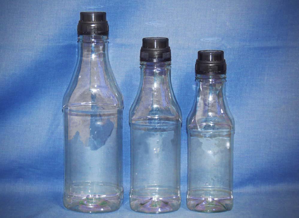 Sauce Bottles (38mm) PET Clear Sauce &