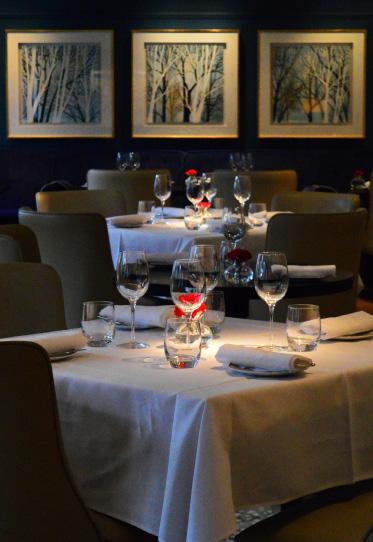 For a day as exceptional as Valentine s, Goldfinch Brasserie will welcome you with a complimentary glass of sparkling, where it is not just the drink that sparkles, but also a "gemstone" at the