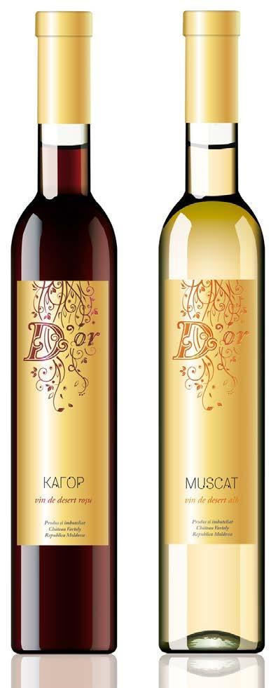 Dessert Wines 0,5 L Château Vartely Kagor is made from the best grapes of Cabernet- Sauvignon, which has been grown under the hot southern Moldavian sun.