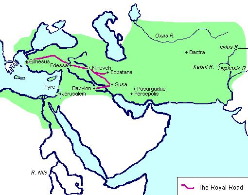The long and massive wall shown in this picture is most closely associated with A. The Persian Empire. B. Cyrus the Great. C. Classical China. D.