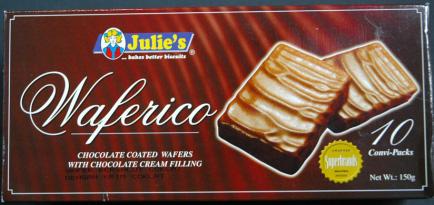 9 Julie's Waferico Chocolate