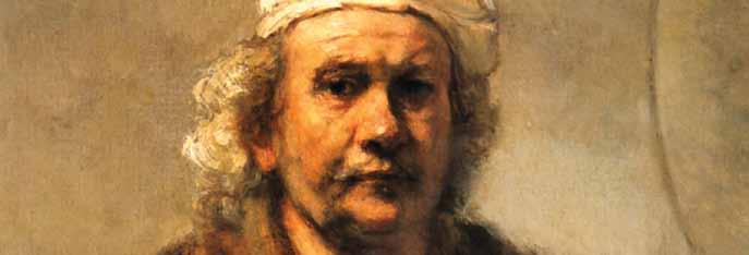 Flesh tones Rembrandt created his distinctive portraits with a small palette of colours dominated by dark earth tones and golden highlights.