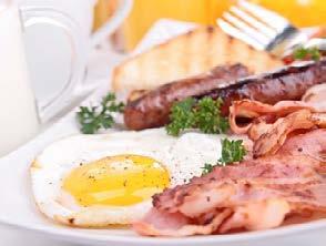 Preserves Freshly brewed coffee, a selection of teas, and juice full buffet breakfast $33 per person Scrambled eggs Breakfast sausages Grilled bacon Grilled tomatoes