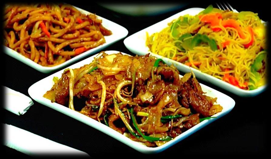 Lunch Features Shanghai Noodles Singapore Curry Rice Noodles Beef Chow Fun Rock Cod Black Bean Sauce with Rice Wonton Soup with Spring Roll Wonton Soup with Dry