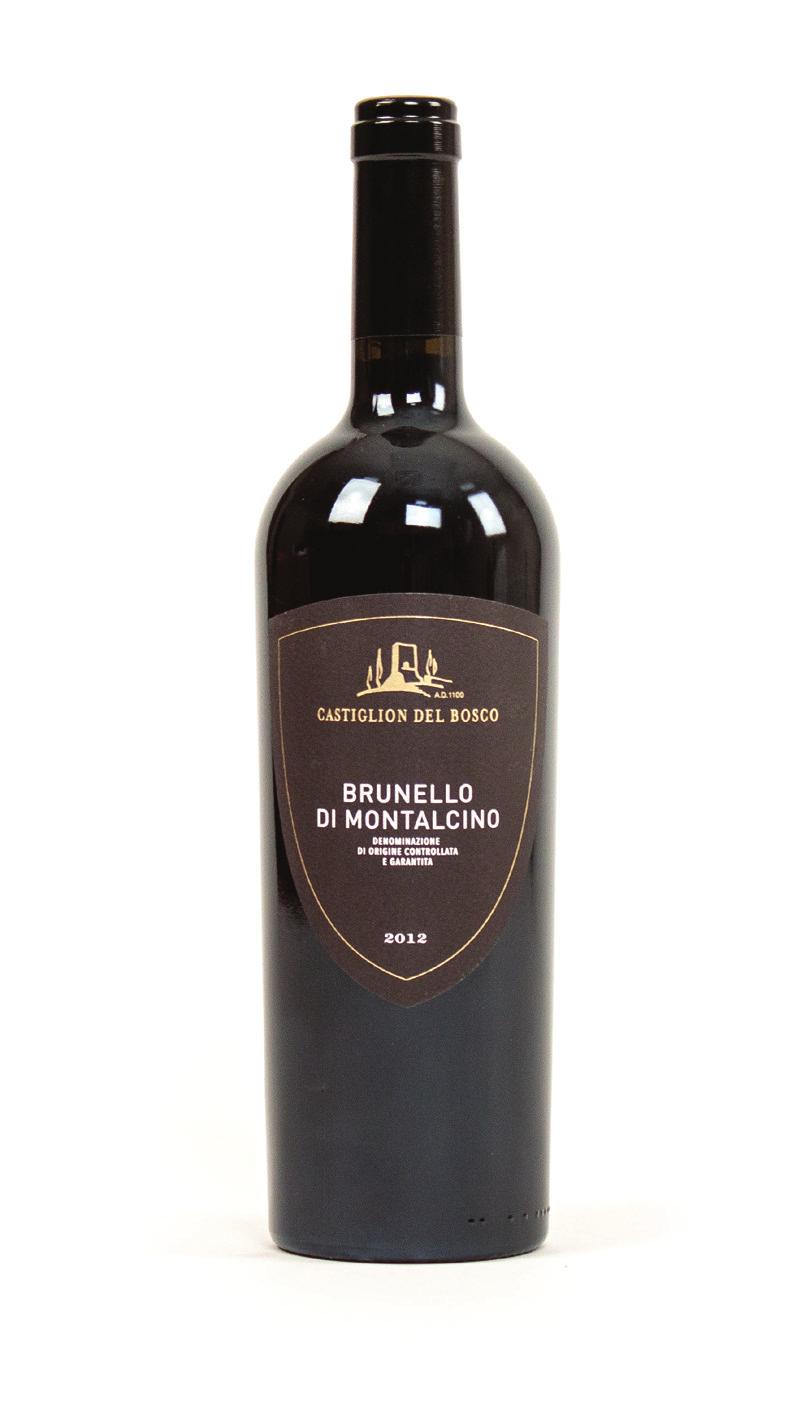 One of the Best Deals in Our Inventory from this A+ Vintage 2012 Castiglion del Bosco Brunello di Montalcino $44.95 bottle $539.
