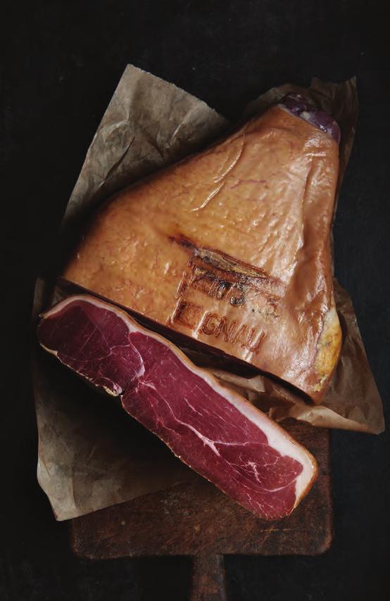 Agour Classic Cured Ham from the Pays-Basque One of the legendary hams of Europe, Jambon de Bayonne has been made in southwest France and sold at the port of Bayonne for generations.