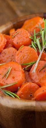 Maple Dill Carrots (Serves 4) 3 cups peeled and sliced carrots 2 T coconut oil 2 T maple syrup 1 1 2 T fresh dill, chopped 1 2 tsp salt 1 2 tps pepper Cook carrots in a skillet with just enough